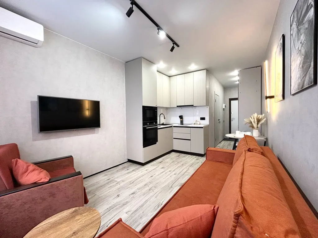 Современная студия на 14 этаже