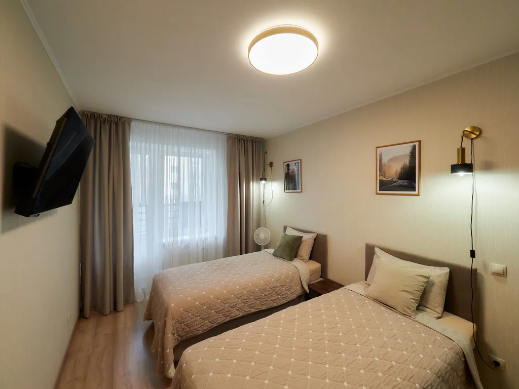 Просторная 2-комн квартира с лоджией и холлом на курорте в Завидово — аренда посуточно в Мокшино