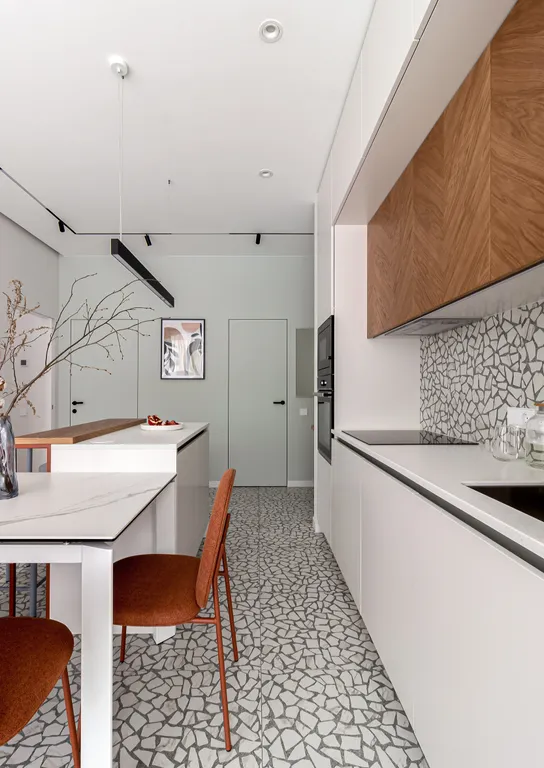 Стильные апартаменты рядом с Охта Парком