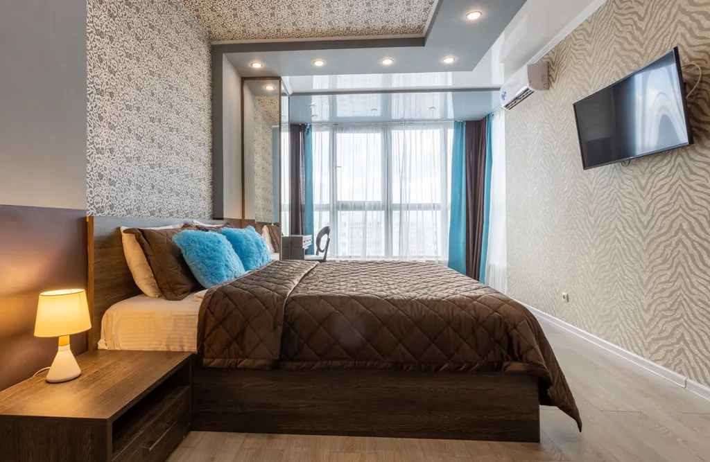 Шикарные апартаменты с сауной и панорамным видом