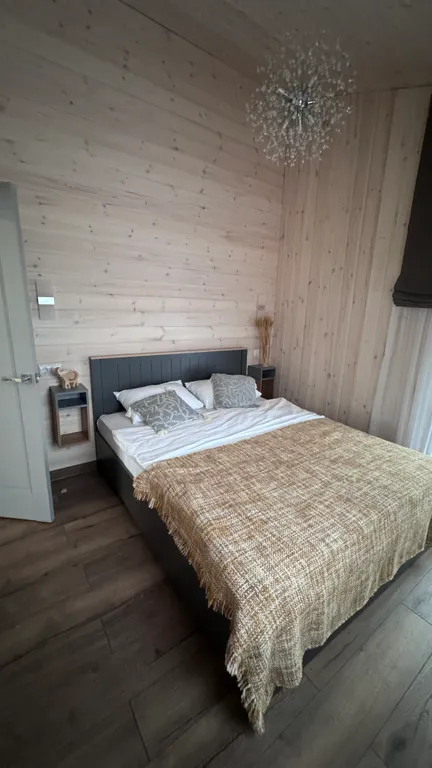 Дом с баней, сибирским чаном и теплой панорамной беседкой