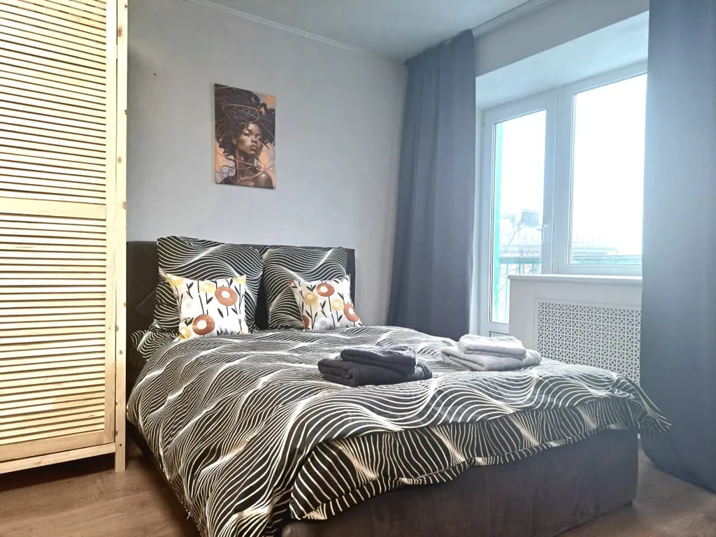 Уютная студия в центре с балконом