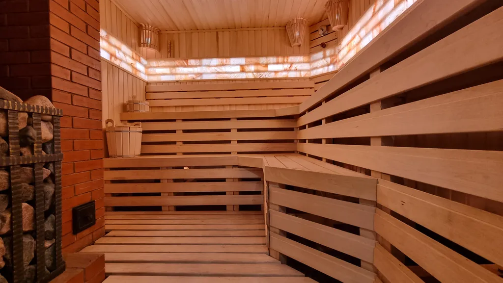 Дом с русской баней, джакузи и уличным чаном