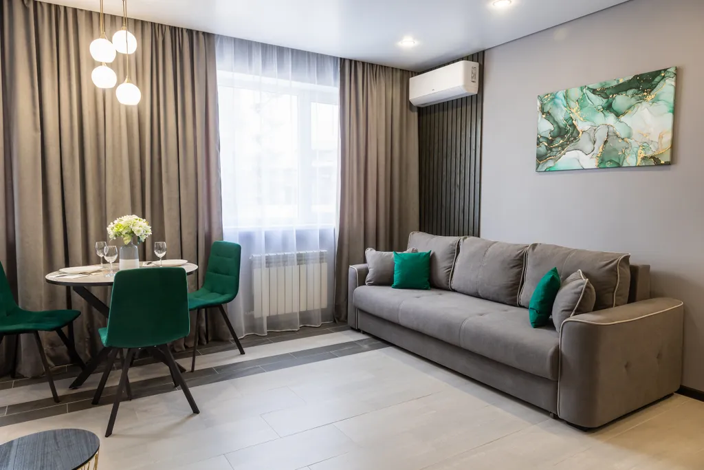 Уютная студия в гостевом доме "Zefir"