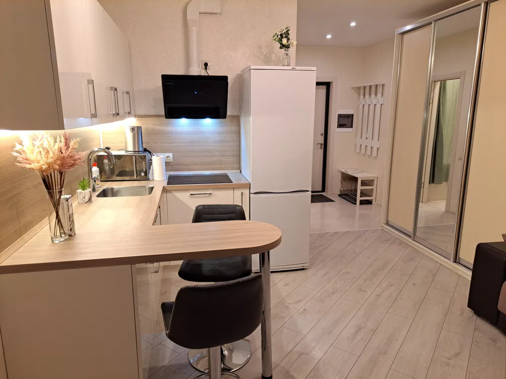 Уютная студия в Хорошем