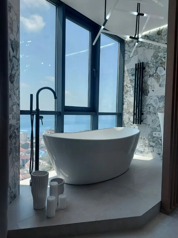 Евро-двухкомнатная квартира у моря, самые красивые закаты