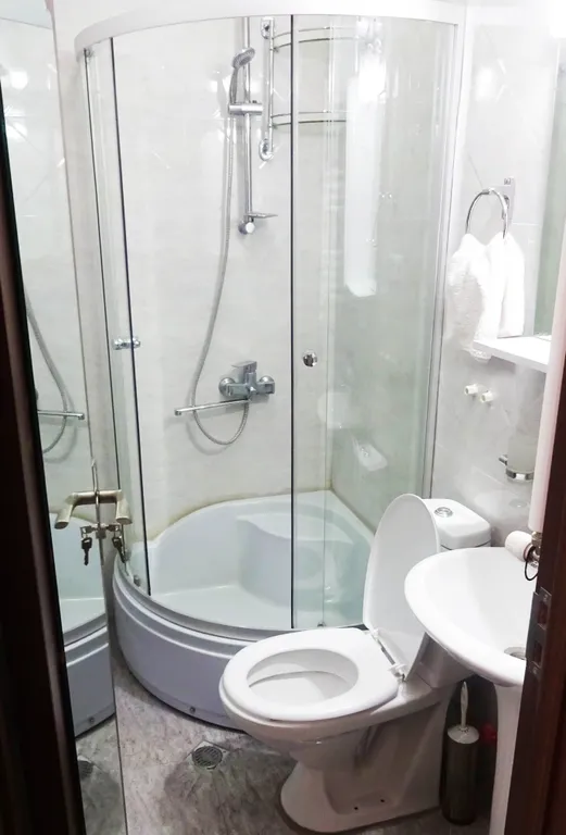 Солнечная квартира-студия с прекрасным видом в центре