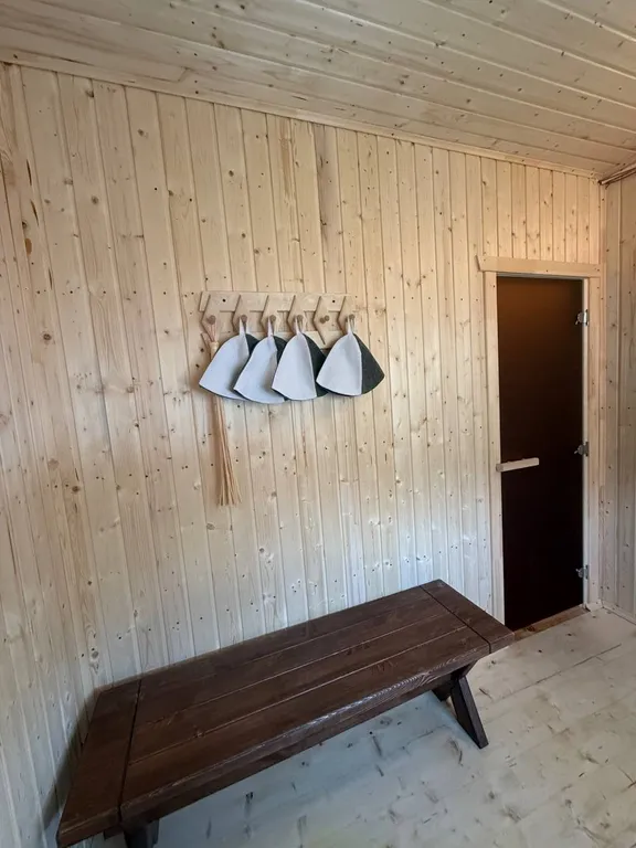 Дом с баней у реки