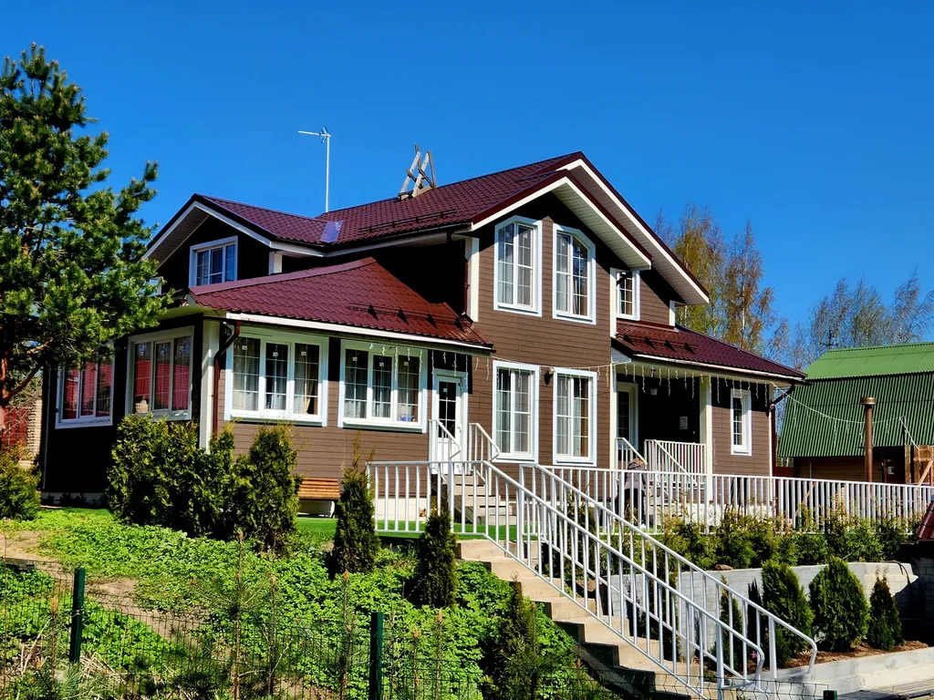 Коттедж с русской баней, горячей джакузи под звездам и бассейном — аренда посуточно в Шапки