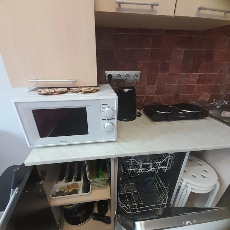 Студия с видом на горы