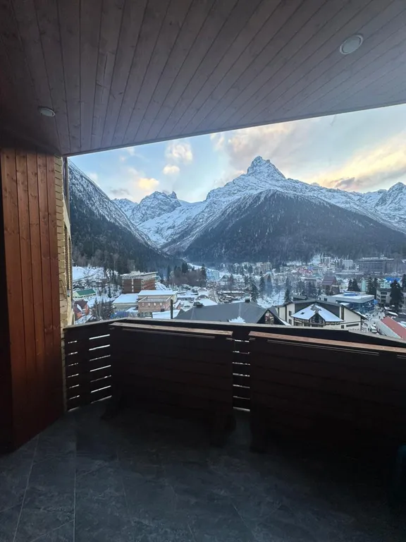 Уютная евродвушка в сердце Домбая, 50метров от канатной дороги