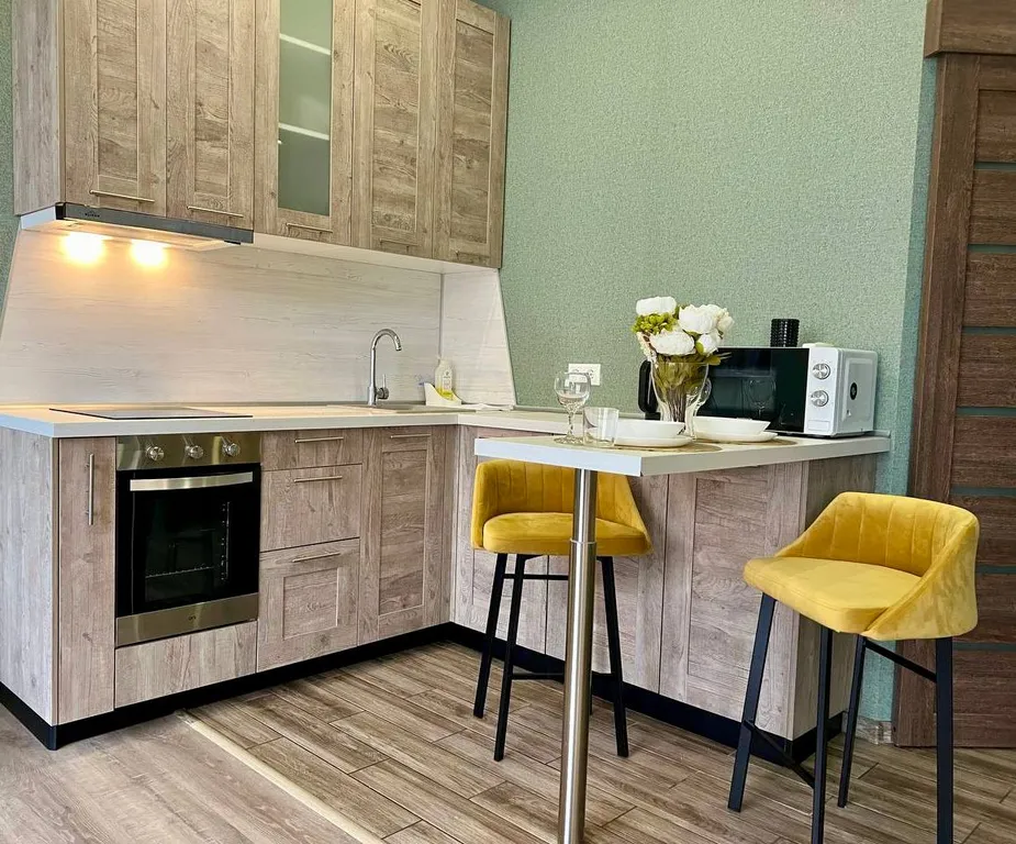 Просторная квартира в новом доме с домашним кинотеатром