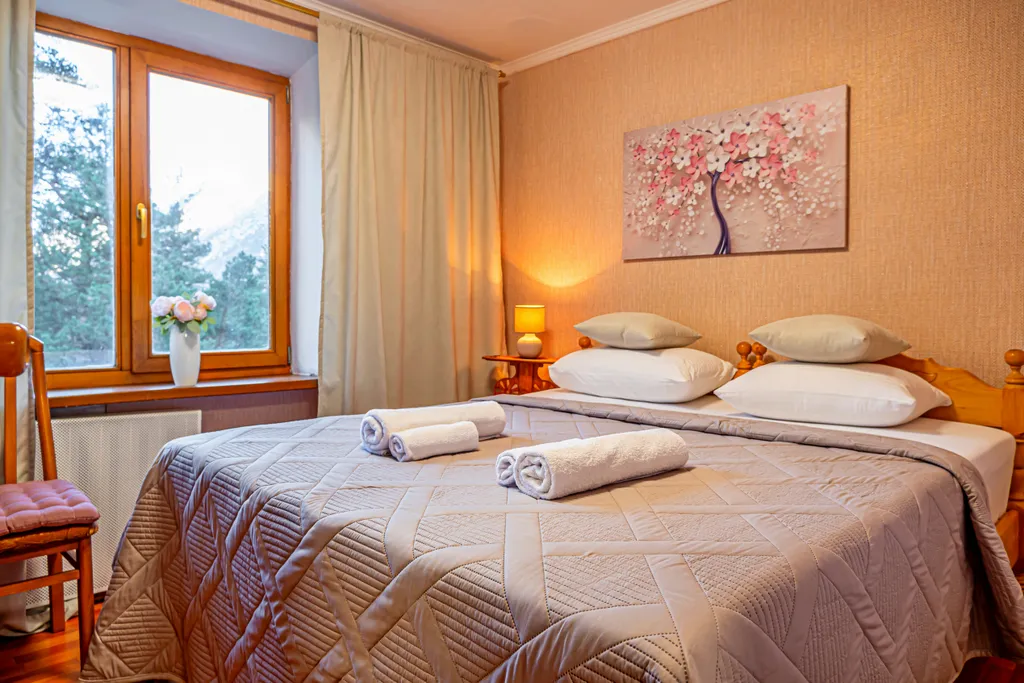 Уютная квартира с панорамным видом — аренда посуточно в Терскол