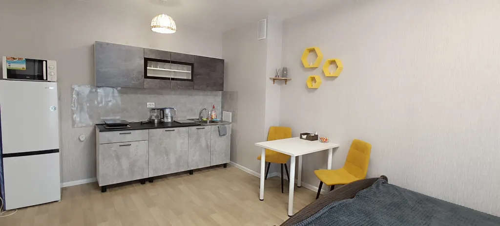 Квартира Уютная квартира студия в новом доме — Новосибирск