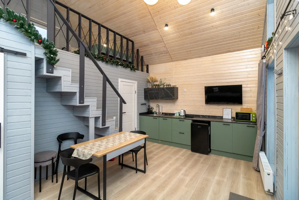 Домик для отдыха у леса