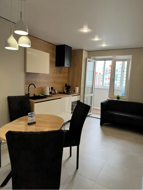 Новые уютные апартаменты в новом доме недалеко от центра