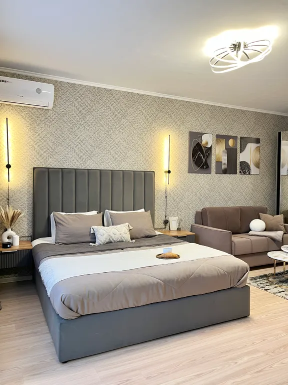 Дизайнерская квартира на Взлетке рядом с торговым центром Планета — аренда посуточно в Красноярск