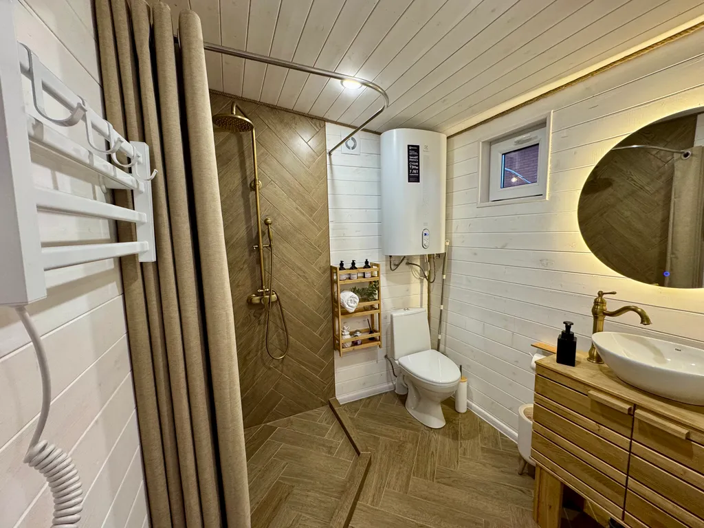 Загородный дом с купелью