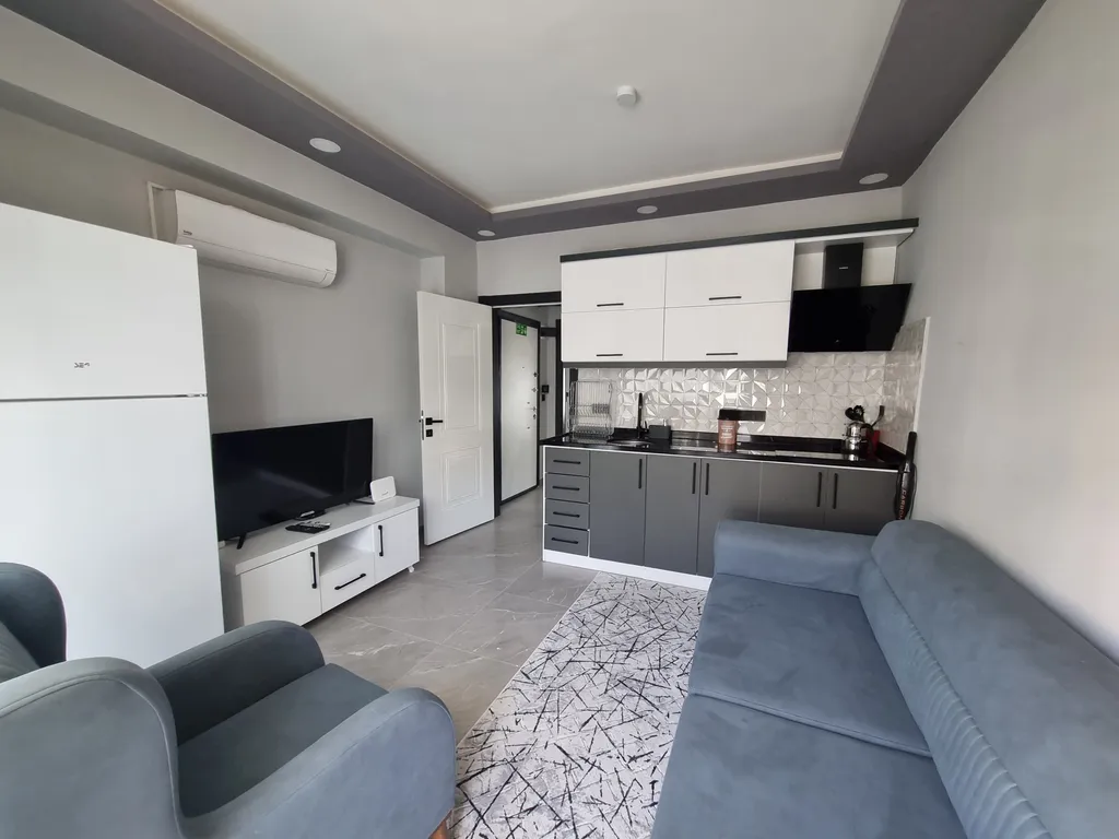 Квартира в Сиде в комплексе с бассейном