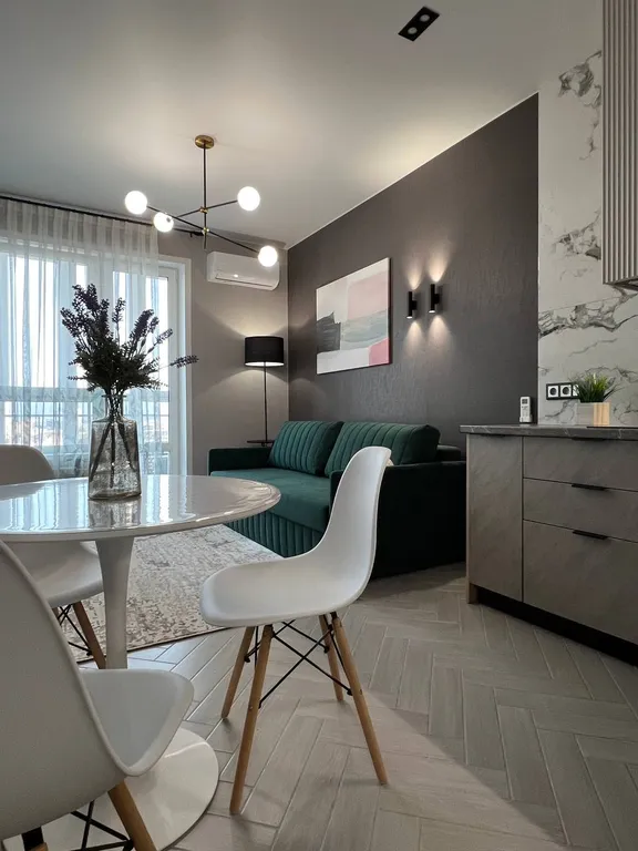 Квартира в центре в элитном доме с дизайнерским ремонтом