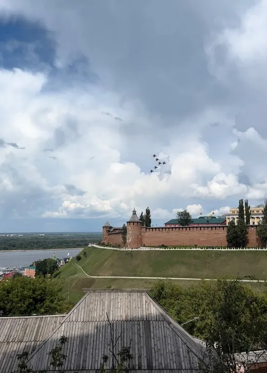 Роскошная квартира с видом на Кремль в сердце Нижнего Новгорода