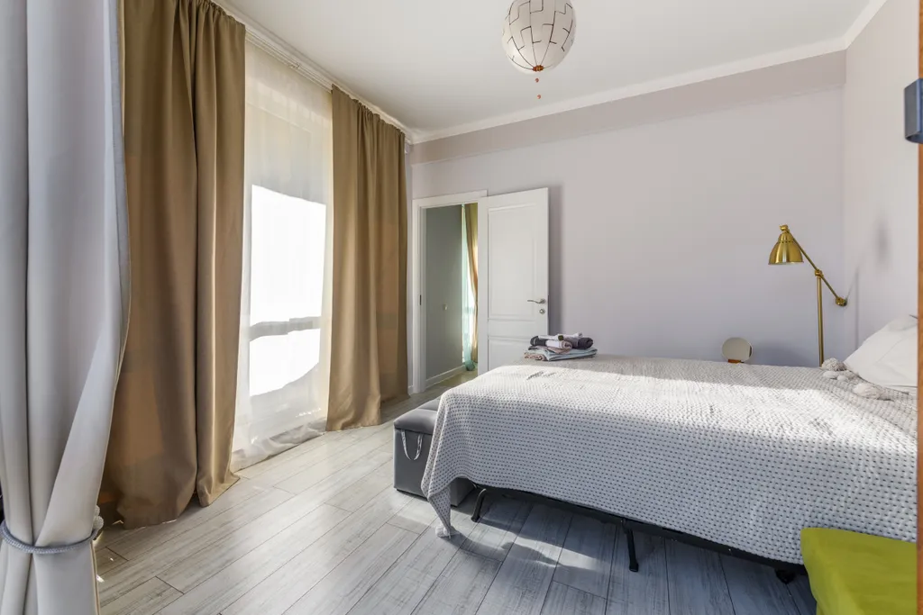 Двухкомнатные апартаменты с 2 балконами, 2 этаж, гамак