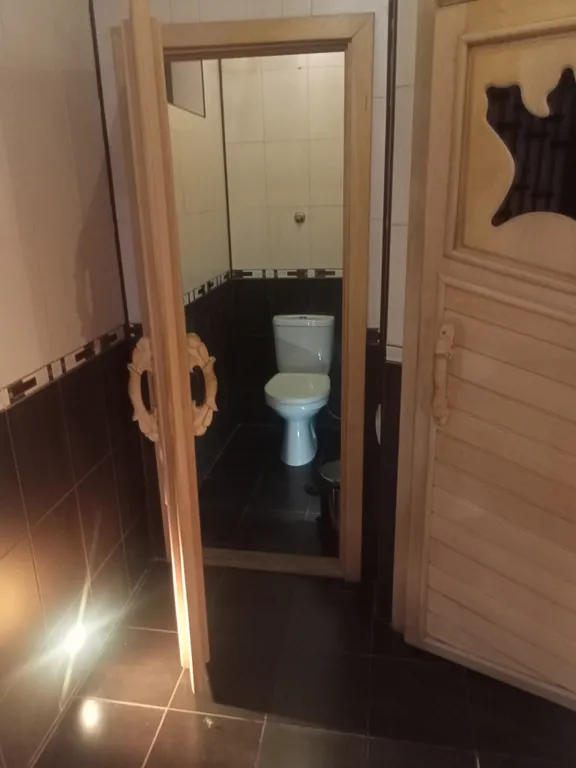 Дом с теплым бассейном и баней на дровах