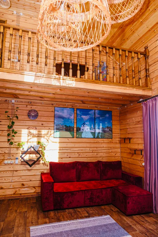 Дом-дача «у Мишутки» карамельный