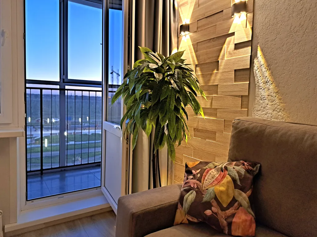 Светлая квартира с великолепным видом на бульвар