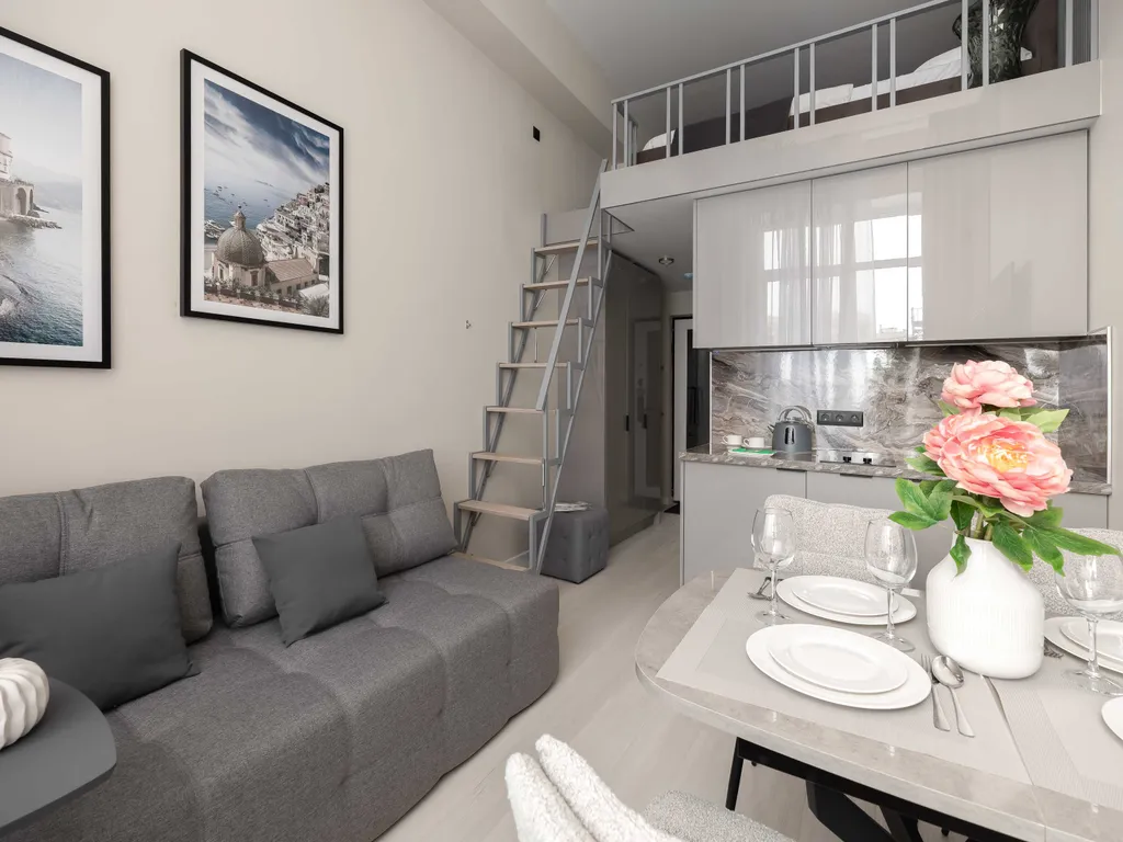 Квартира Квартира Уютная студия у метро с бесконтактным заездом, отчётными документами — Москва