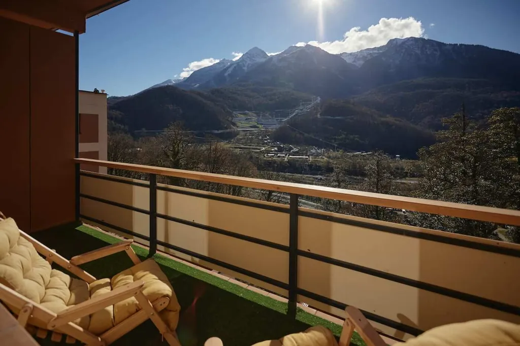 Шале художника с невероятно красивым видом