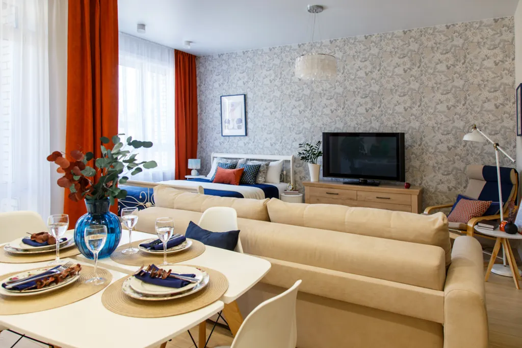 Квартира с лоджией, 5 мин до центра, новый дом