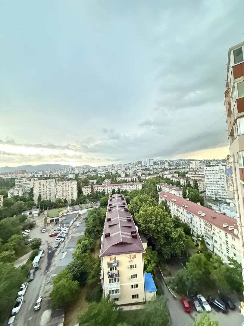 Вид с общего балкона