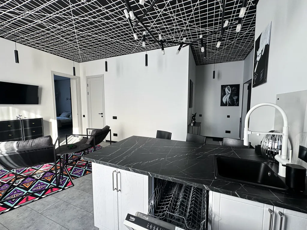 Квартира Двухкомнатные апартаменты на Острове Мечты с видом на набережную — Москва