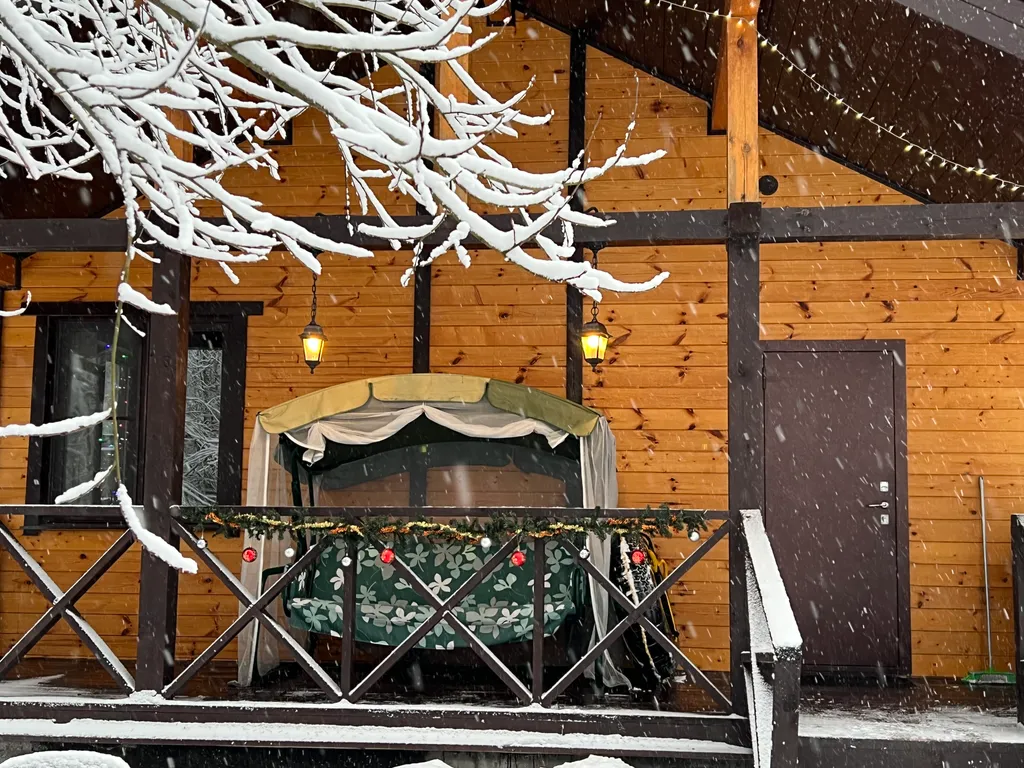 Коттедж Дом с камином, баней-сауной на дровах и купелью — Светлое