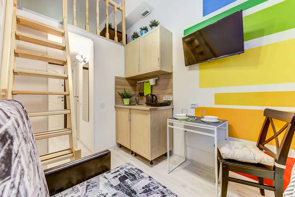 Квартира Квартира Студия в центре у Лиговского проспекта — Санкт-Петербург