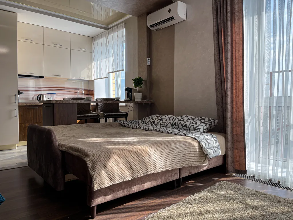 Новая квартира с теплым балконом и парковкой