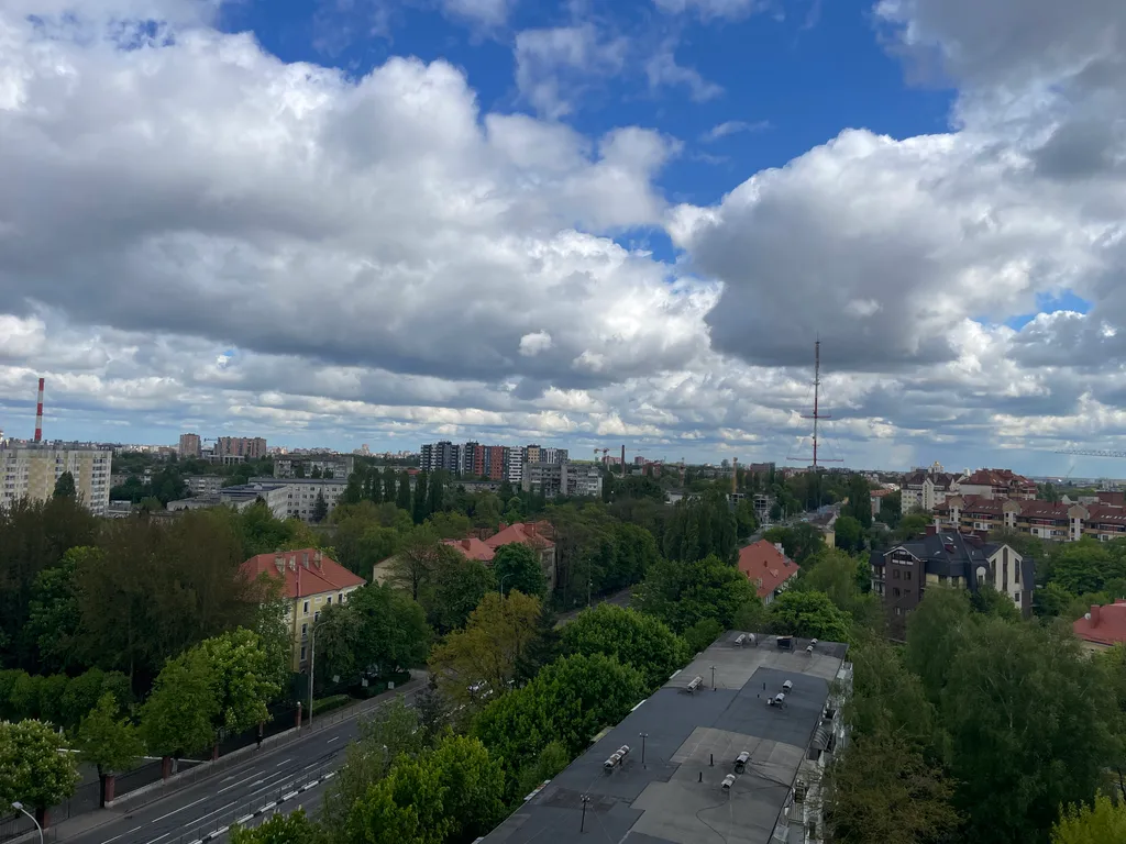 Квартира Просторная квартира в центре города с прекрасным видом из окна — Калининград