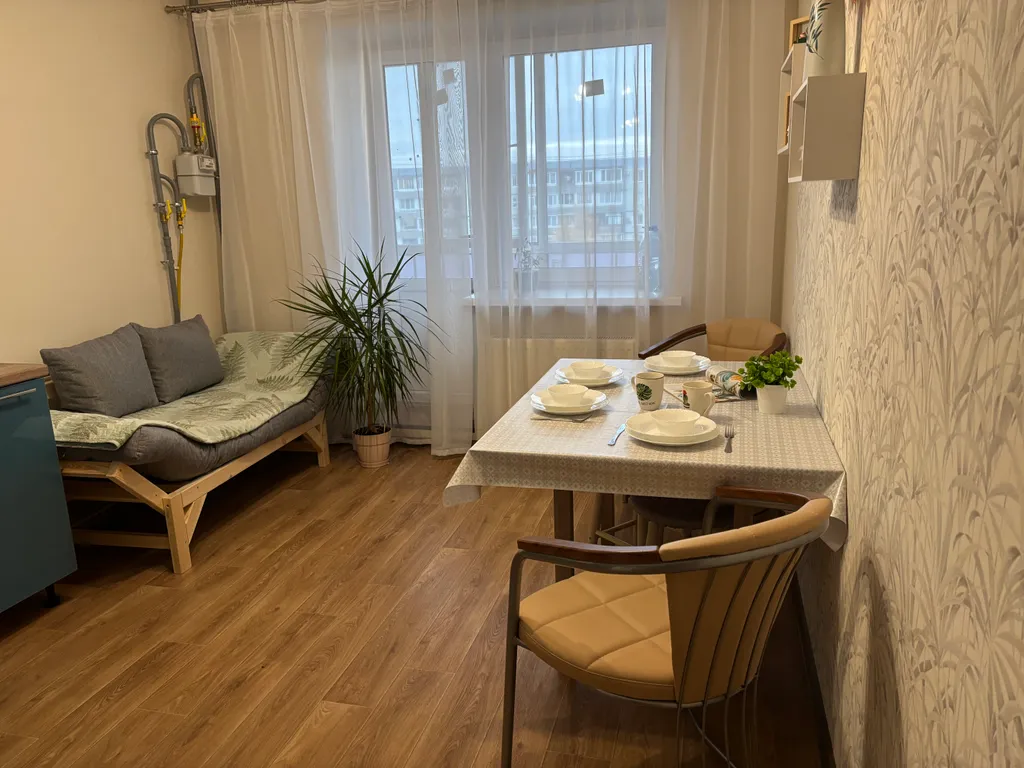 Уютная эко-квартира в новом микрорайоне в новом доме