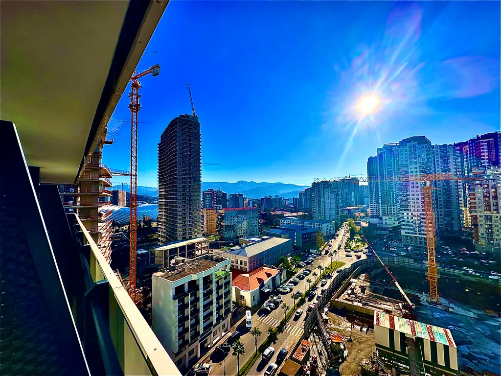 Orbi city D2 вид на  горы и море