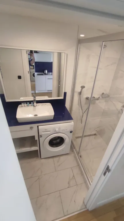 Квартира Квартира Семейный апартамент с отдельной спальней Орби Сити с видом на море — Батуми