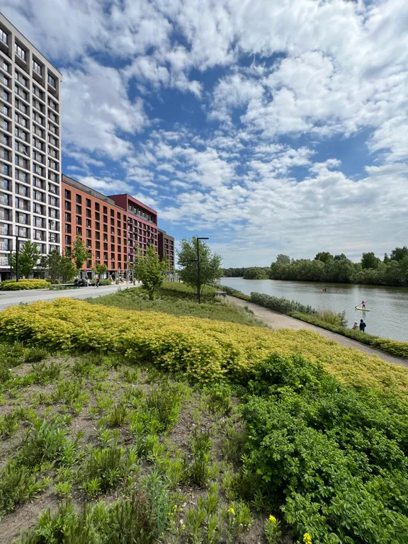 Квартира с видом на реку в самом атмосферном ЖК Новосибирска