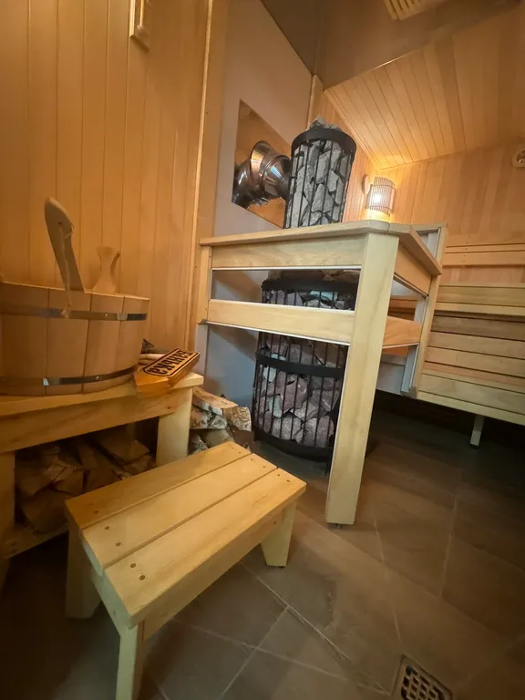 Гостевой дом с баней на дровах и бассейном