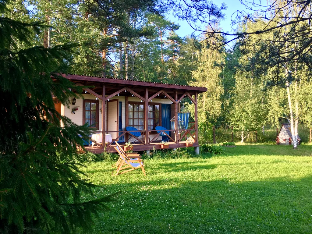 Коттедж Бунгало у озера — аренда посуточно в Приозерск