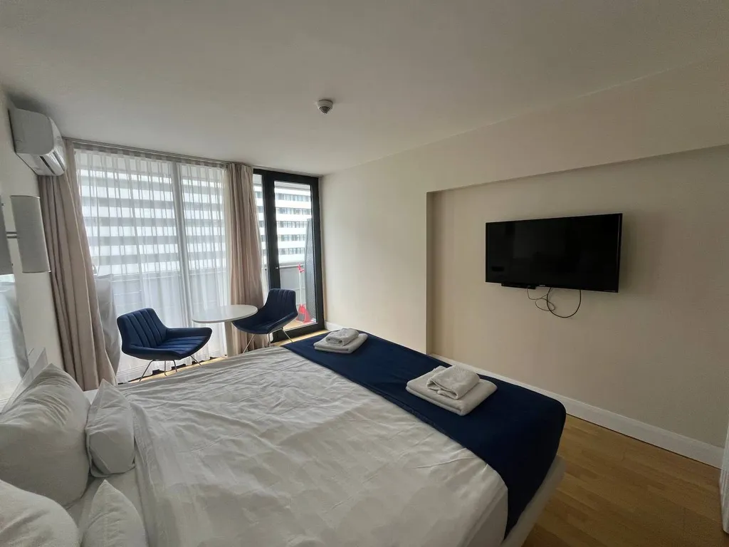 Апартамент у моря с шикарным видом в Апарт-Отеле Orbi City