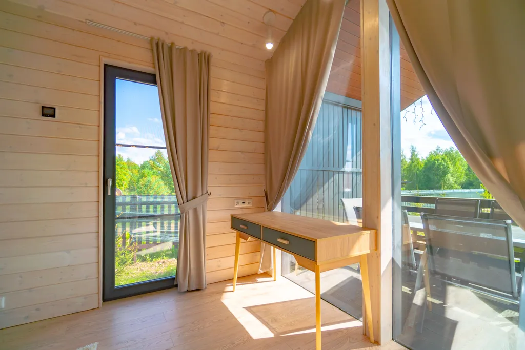 Коттедж Дом с панорамными окнами рядом с Можайским морем — Можайск