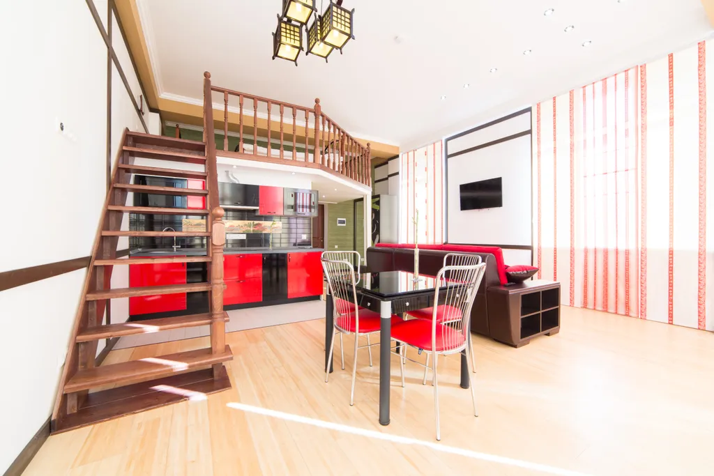 Четырёхместный апартамент со стиральной машиной