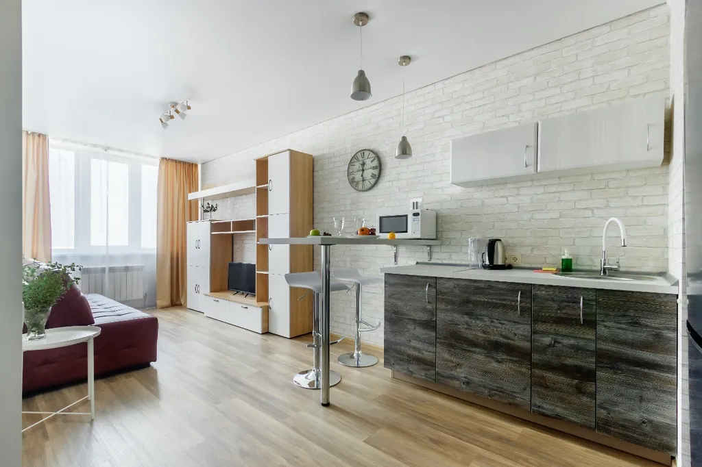 Евродвушка на 20 этаже с видом на Дон