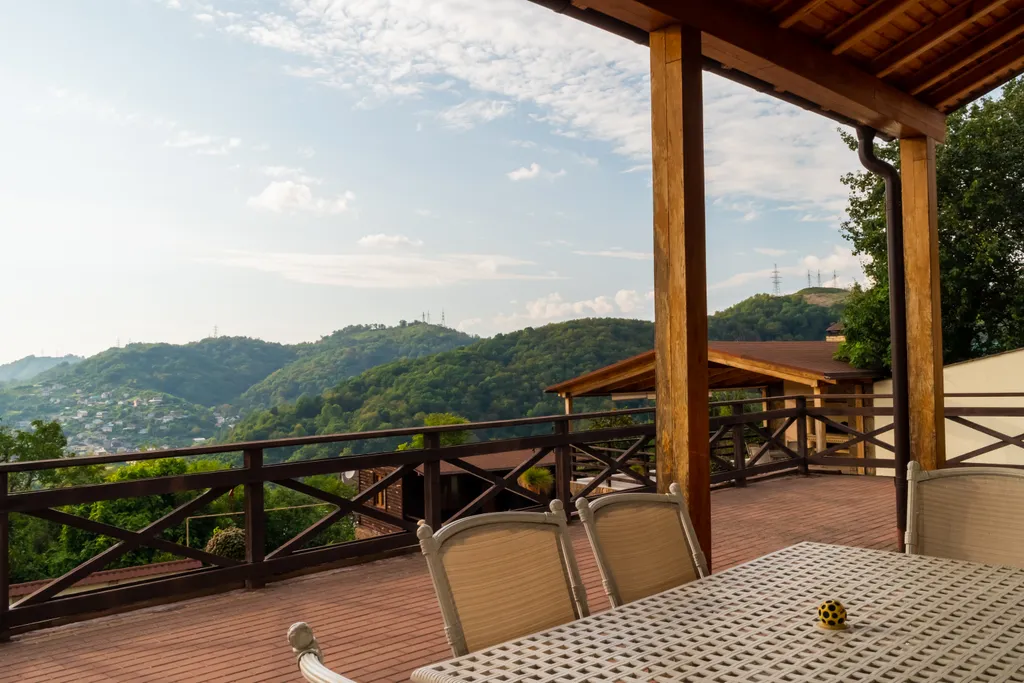 Дом в горах с видом на море Сочи