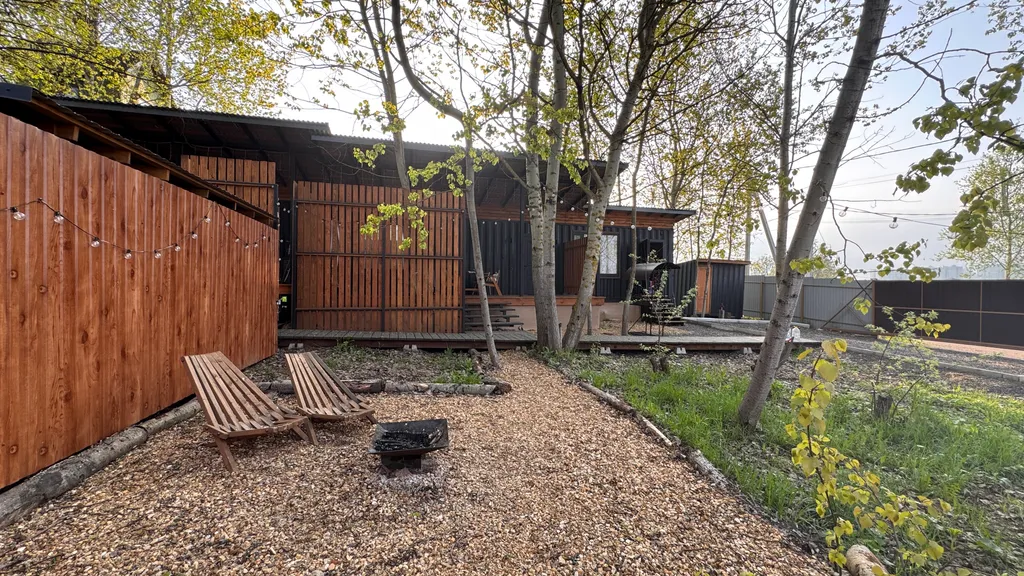 Дом 33m2 — с мангалом, с кухней, с Wi-Fi